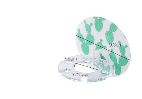 Punch-free toothbrush holder