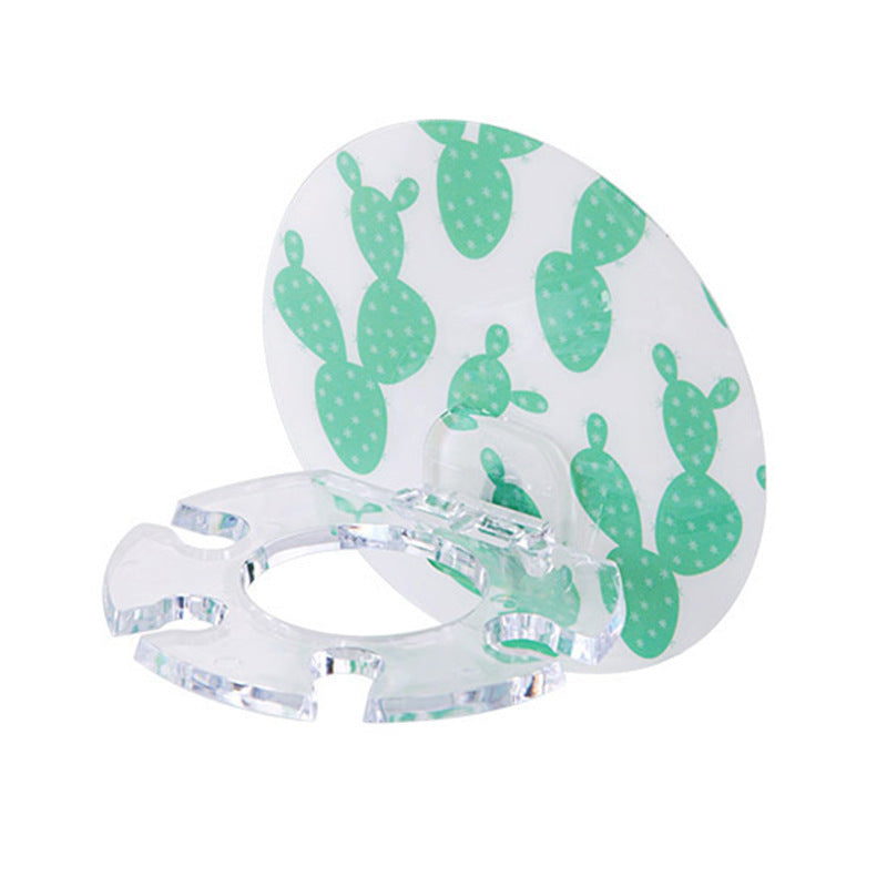 Punch-free toothbrush holder